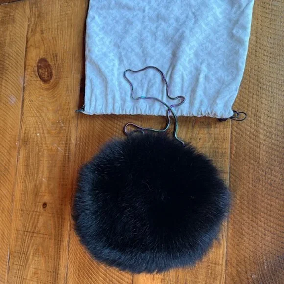 Diane Von Fur Bag - Picture 1 of 13